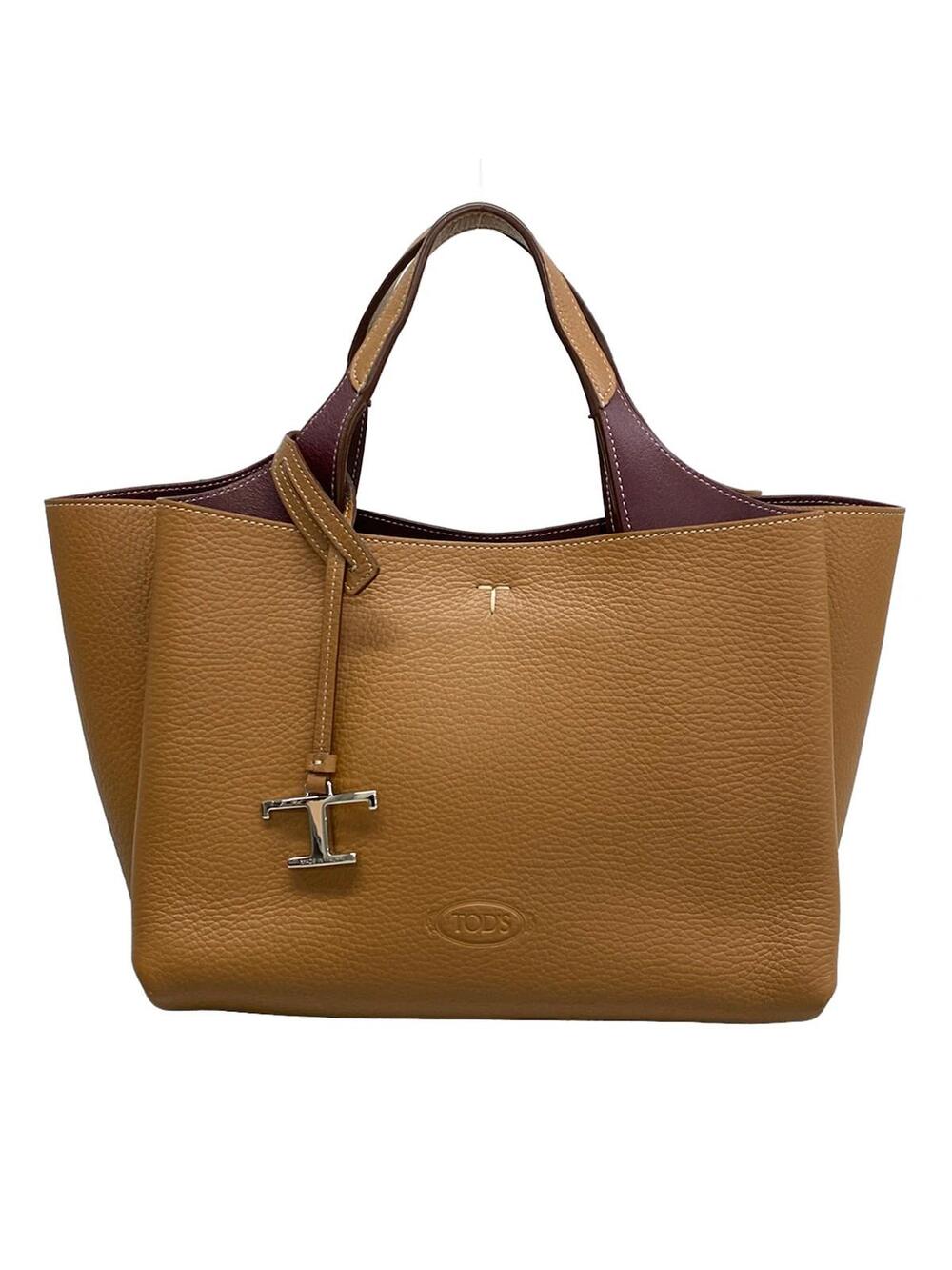 Tod's T Timeless Leather Bag Mini Brown #343566T11B